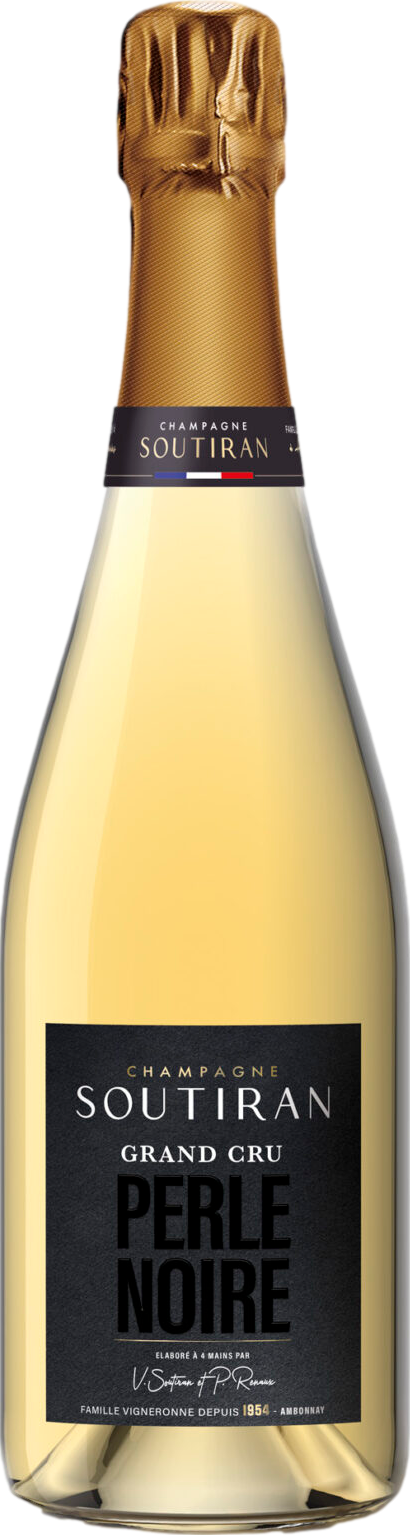 Champagne Soutiran Perle Noire Brut Grand Cru