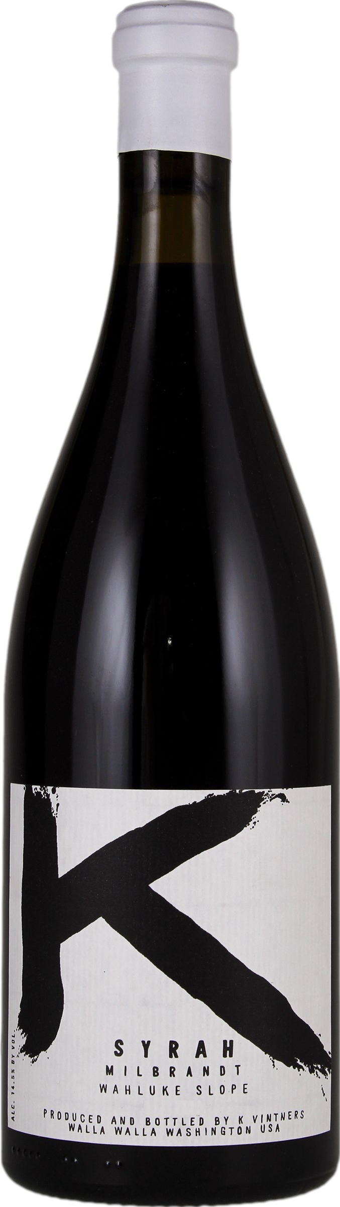 0184745001000 - K Vintners Milbrandt Syrah 2018