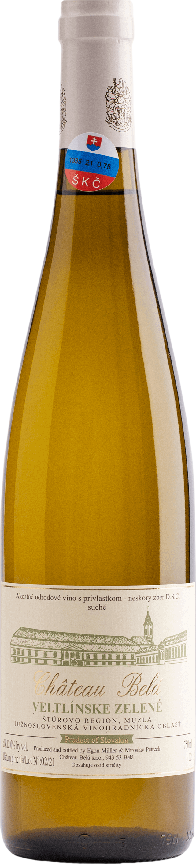 Chateau Bela Egon Muller Veltlinske Zelene 2024