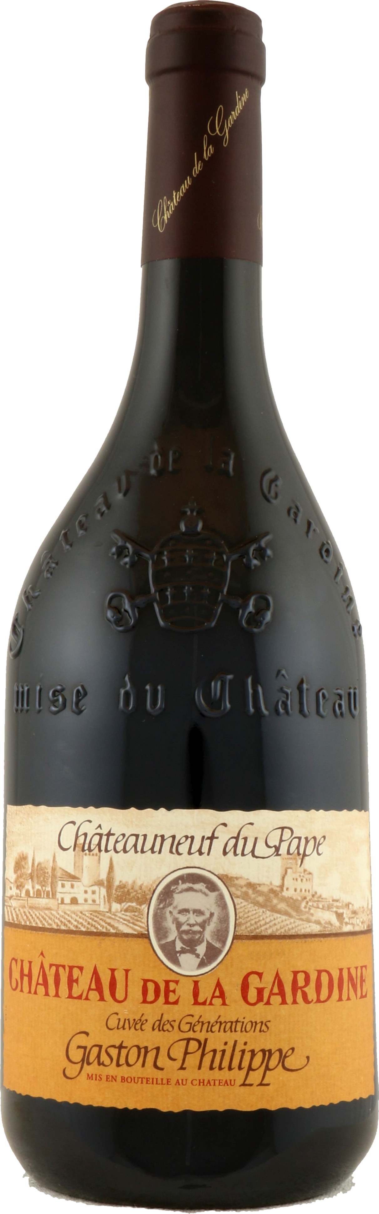 Chateau de la Gardine Chateauneuf du Pape Cuvee des Generations Gaston Philippe 2017