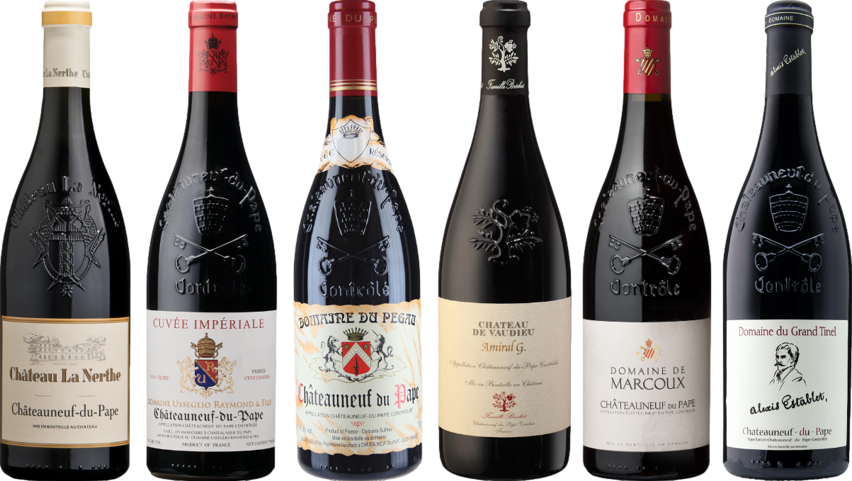Chateauneuf du Pape Premium Verkostungsset