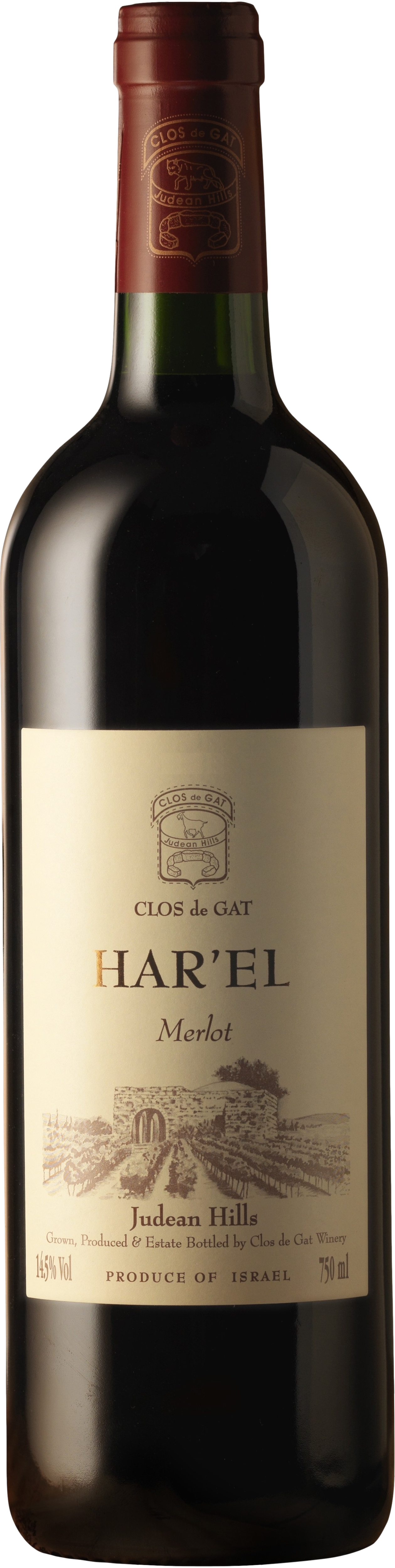 Clos de Gat Har'el Merlot 2022