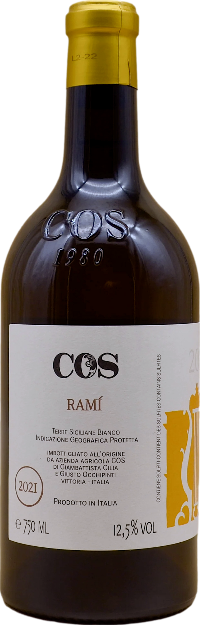 8033749750150 - Azienda Agricola Cos COS Rami Insolia e Grillo 2022 - 75cl