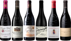 Hochwertiges Chateauneuf du Pape Verkostungsset
