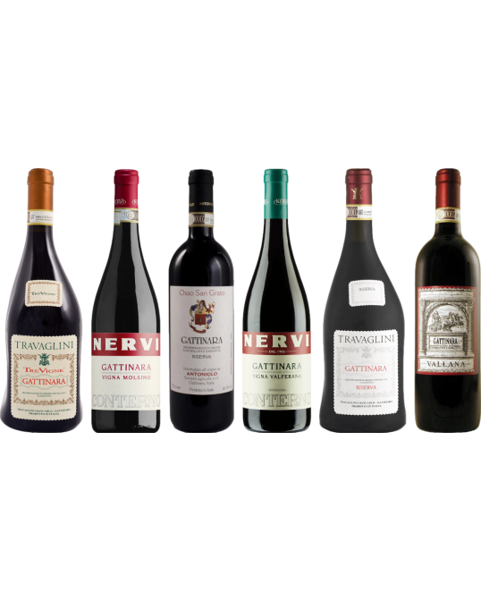 Piemonte Gattinara Premium Verkostungsset