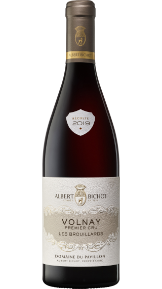 Bottle of Albert Bichot Domaine du Pavillon Volnay Premier Cru Les Brouillards 2019 wine 750 ml