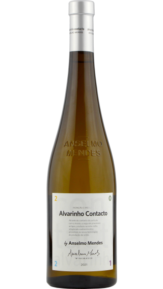 Bottle of Anselmo Mendes Contacto Alvarinho 2021 wine 750 ml