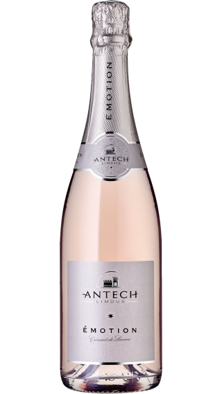 Bottle of Antech Emotion Cremant de Limoux Rose 2019 wine 750 ml