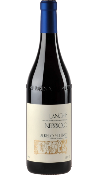 Bottle of Aurelio Settimo Langhe Nebbiolo 2019 wine 750 ml