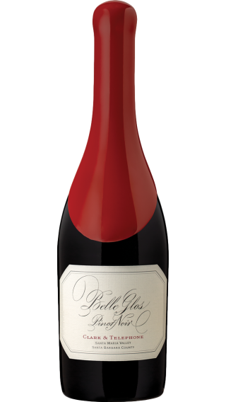 Bottle of Belle Glos Clark & Telephone Pinot Noir 2021 wine 750 ml