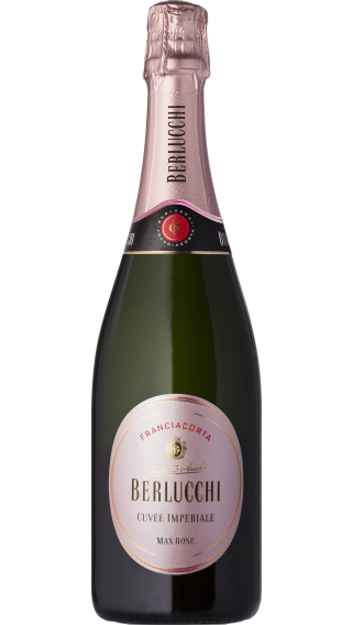 Bottle of Berlucchi Cuvee Imperiale Max Rose wine 750 ml