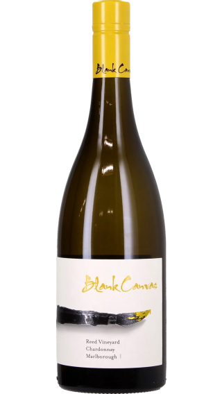 Bottle of Blank Canvas Reed Chardonnay 2022 wine 750 ml