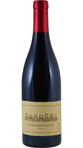 Bottle of Boekenhoutskloof Syrah 2017 wine 750 ml