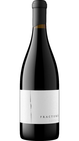 Bottle of Booker Fracture Syrah 2020 wine 750 ml