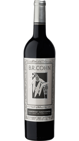 Bottle of B. R. Cohn Silver Label Cabernet Sauvignon 2017 wine 750 ml