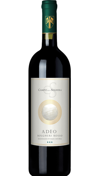 Bottle of Campo alla Sughera Adeo Bolgheri 2019 wine 750 ml