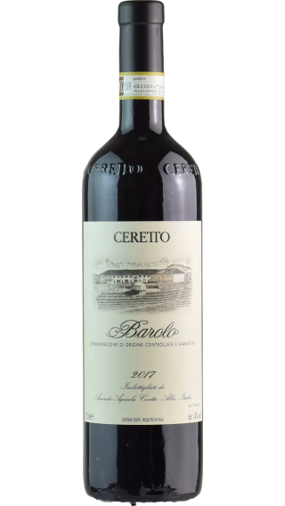 Bottle of Ceretto Barolo 2019 wine 750 ml