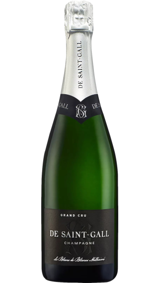 Bottle of Champagne De Saint Gall Blanc de Blancs Grand Cru 2017 wine 750 ml