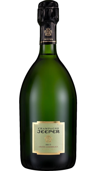 Bottle of Champagne Jeeper Grand Assemblage Brut wine 750 ml