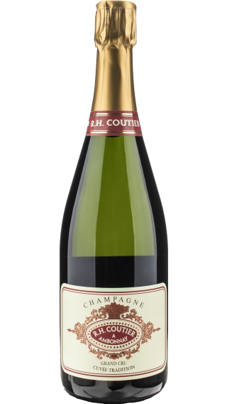 Bottle of Champagne R.H. Coutier Cuvee Tradition Grand Cru wine 750 ml