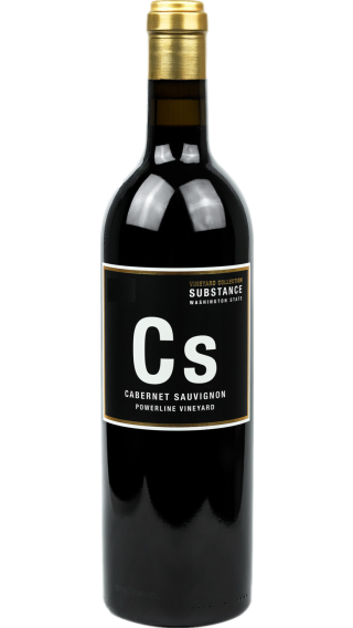 Bottle of Charles Smith Substance Powerline Cabernet Sauvignon 2017 wine 750 ml