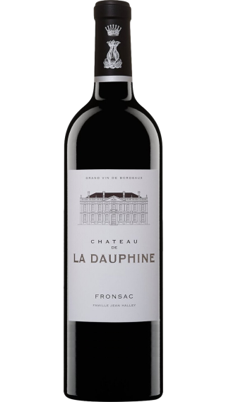 Bottle of Chateau de la Dauphine 2020 wine 750 ml