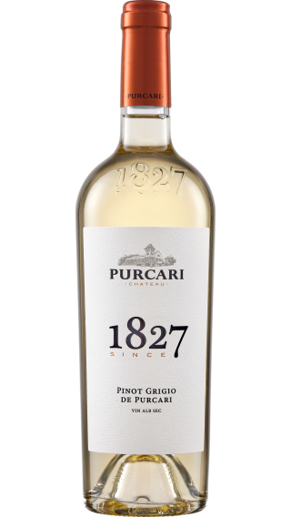 Bottle of Chateau Purcari Pinot Grigio de Purcari 2023 wine 750 ml