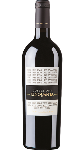 Bottle of San Marzano Collezione Cinquanta wine 750 ml