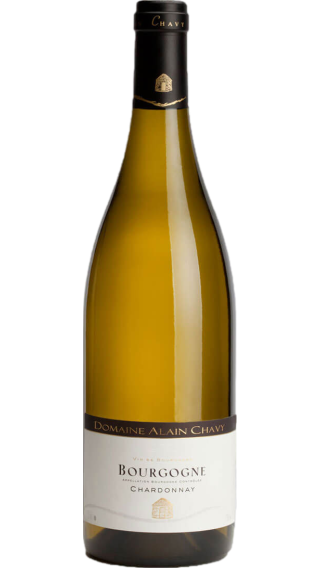 Bottle of Domaine Alain Chavy Bourgogne Chardonnay 2022 wine 750 ml