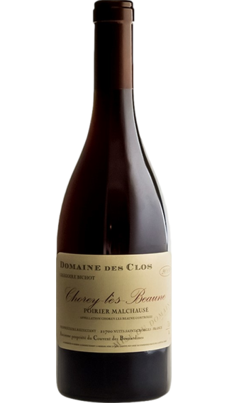 Bottle of Domaine des Clos Chorey les Beaune 2020 wine 750 ml