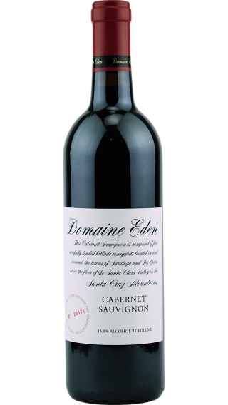 Bottle of Domaine Eden Cabernet Sauvignon 2018 wine 750 ml