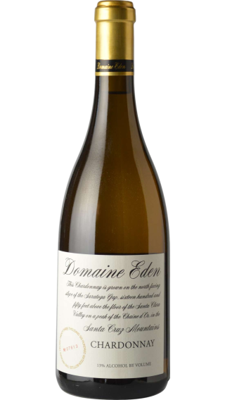 Bottle of Domaine Eden Chardonnay 2018 wine 750 ml