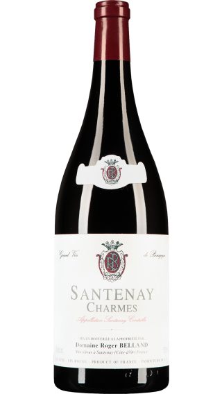 Bottle of Domaine Roger Belland Santenay Charmes 2021 wine 750 ml