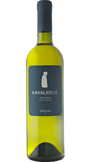 Bottle of Domaine Sigalas Kavalieros 2022 wine 750 ml