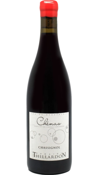 Bottle of Domaine Thillardon Chenas Chassignol 2023 wine 750 ml