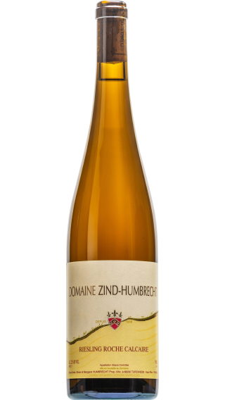 Bottle of Domaine Zind-Humbrecht Riesling Roche Calcaire 2022 wine 750 ml