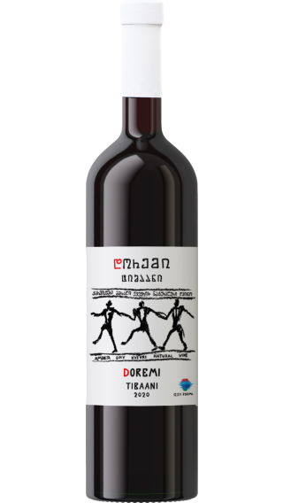 Bottle of DoReMi Tibaani 2020 wine 750 ml