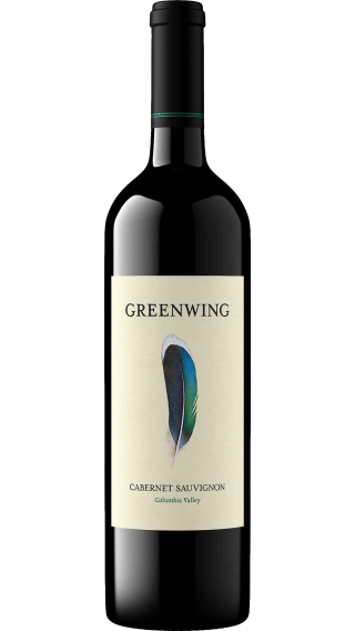 Bottle of Duckhorn Greenwing Cabernet Sauvignon 2021 wine 750 ml