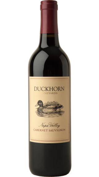 Bottle of Duckhorn Napa Valley Cabernet Sauvignon 2021 wine 750 ml