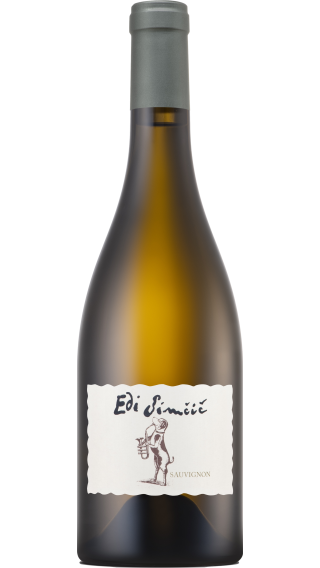 Bottle of Edi Simcic Sauvignon 2020 wine 750 ml