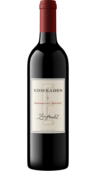 Bottle of Edmeades Mendocino Zinfandel 2016 wine 750 ml