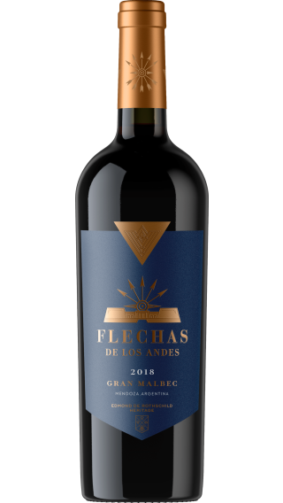 Bottle of Edmond de Rothschild Flechas De Los Andes Gran Malbec 2020 wine 750 ml