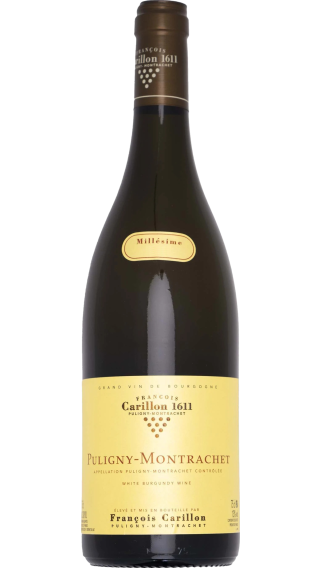 Bottle of Francois Carillon Puligny-Montrachet 2021 wine 750 ml