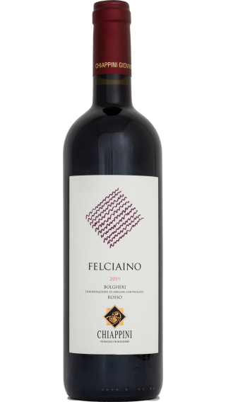 Bottle of Giovanni Chiappini Felciaino Bolgheri Rosso 2019 wine 750 ml