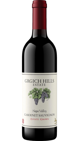 Bottle of Grgich Hills Cabernet Sauvignon 2019 wine 750 ml