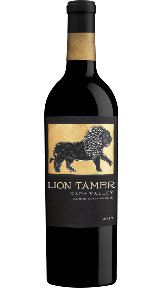 Bottle of Hess Lion Tamer Cabernet Sauvignon 2017 wine 750 ml