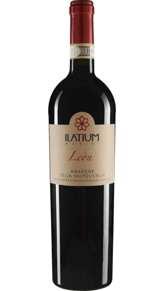 Bottle of Ilatium Morini Campo Leon Amarone della Valpolicella 2018 wine 750 ml