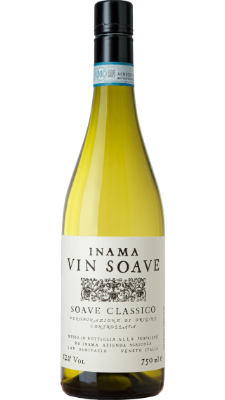 Bottle of Inama Vin Soave Classico 2023 wine 750 ml