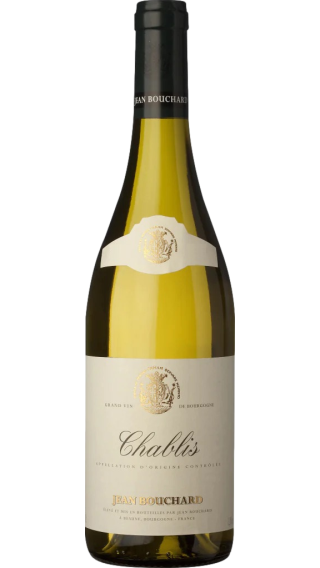 Bottle of Jean Bouchard Chablis 2020 wine 750 ml