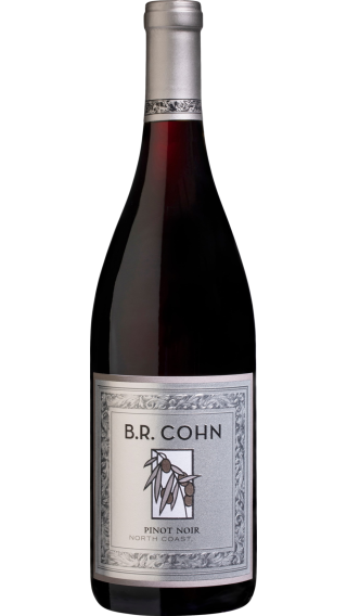 Bottle of B. R. Cohn Silver Label Pinot Noir 2018 wine 750 ml